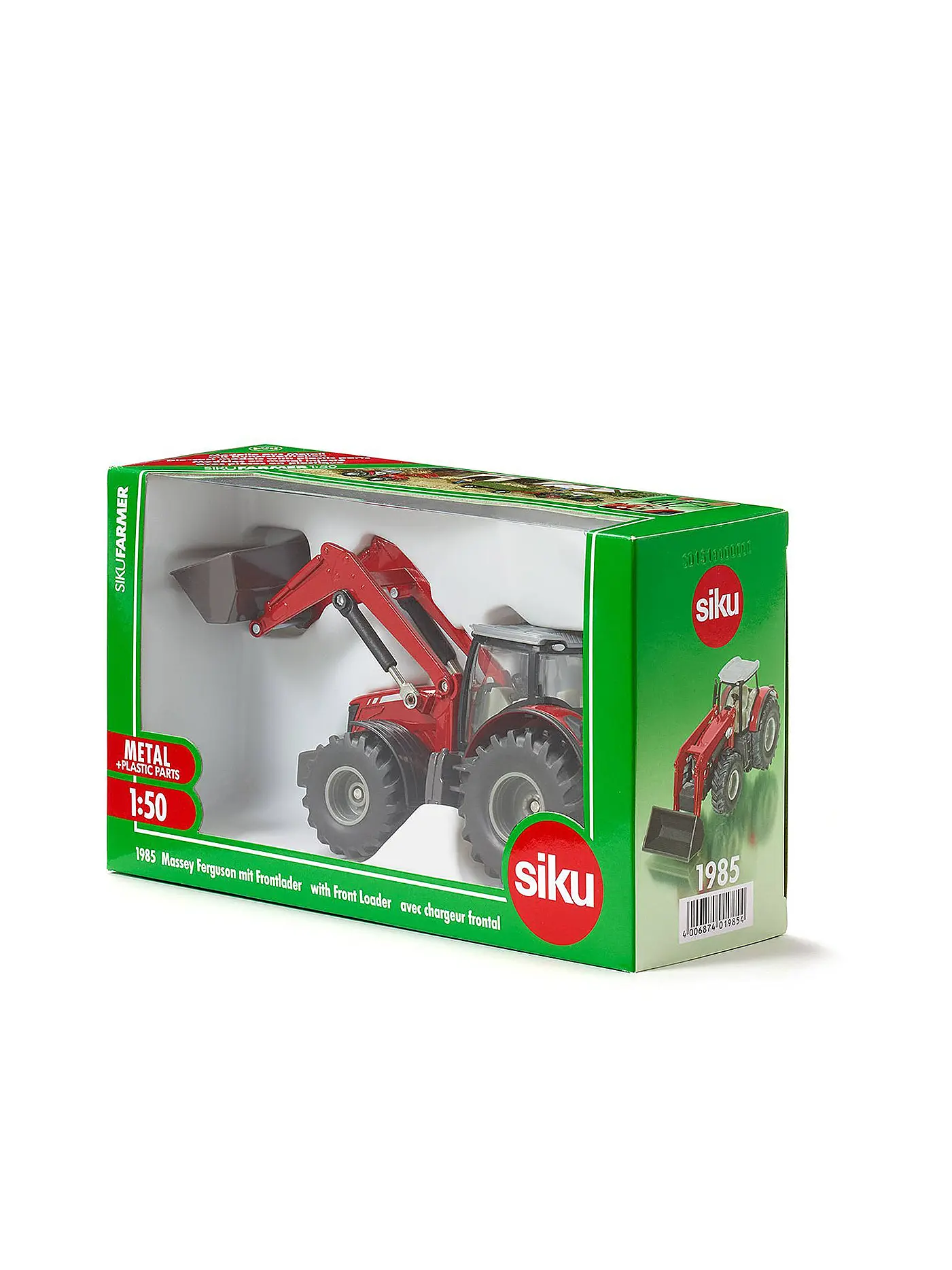 SIKU | Massey-Ferguson mit Frontlader | 